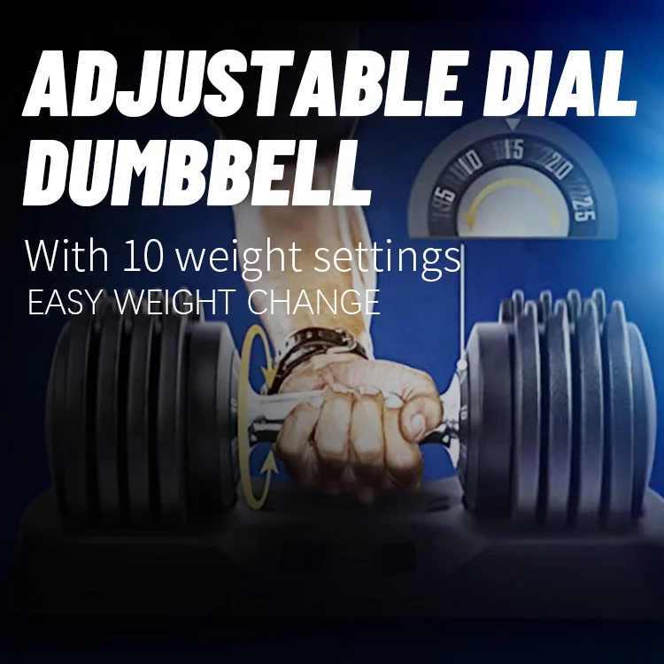 New Arrival Dumbbell Sets 20Kg Large Free Weights Fitness Dumbells for Gym Exercise