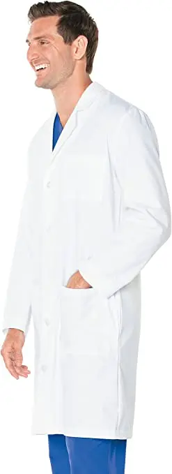 Wholesale Prices Medical White Coat Hospital Gown Lab Coat Nurse Scrub Uniform Pharmacy Pet Clinic Veterinary Workwear For Wome