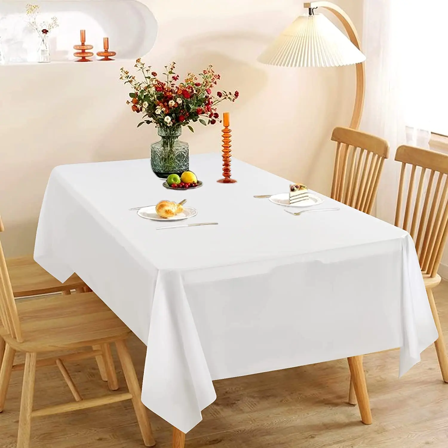100% Cotton Premium White Table Cloth Manufacture In India Hot Selling Products Trendy Luxury Party Cheap Price High Quality