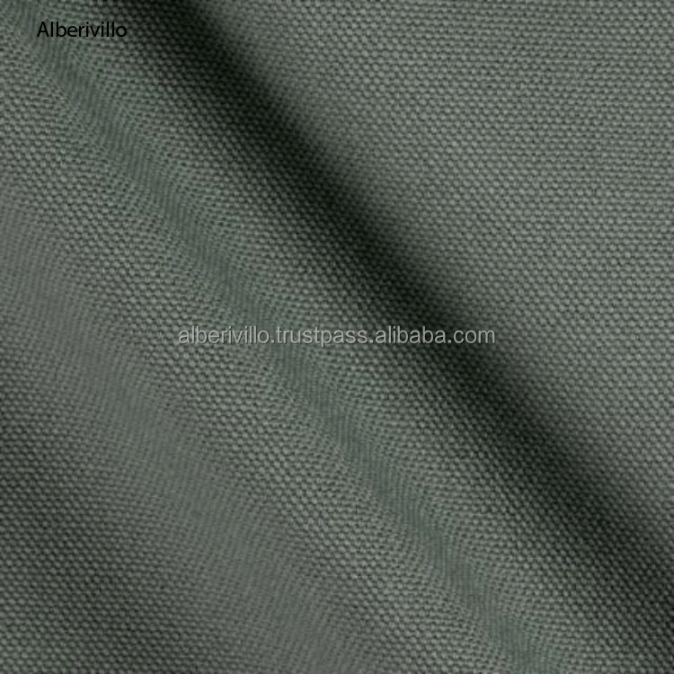 Bag 100% Cotton 12oz Canvas Fabric Home Textile Cushion Cover Fabric Curtain Grey Canvas Fabrics for Sale