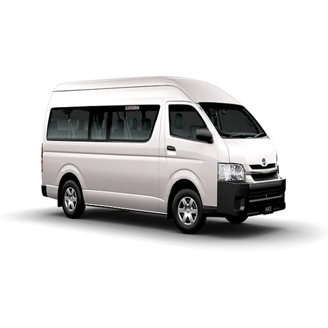 Hot Sale 2015 2016 2017  To yota Hiace High roof Bus RHD LHD White Black Gold 16 seaters Available