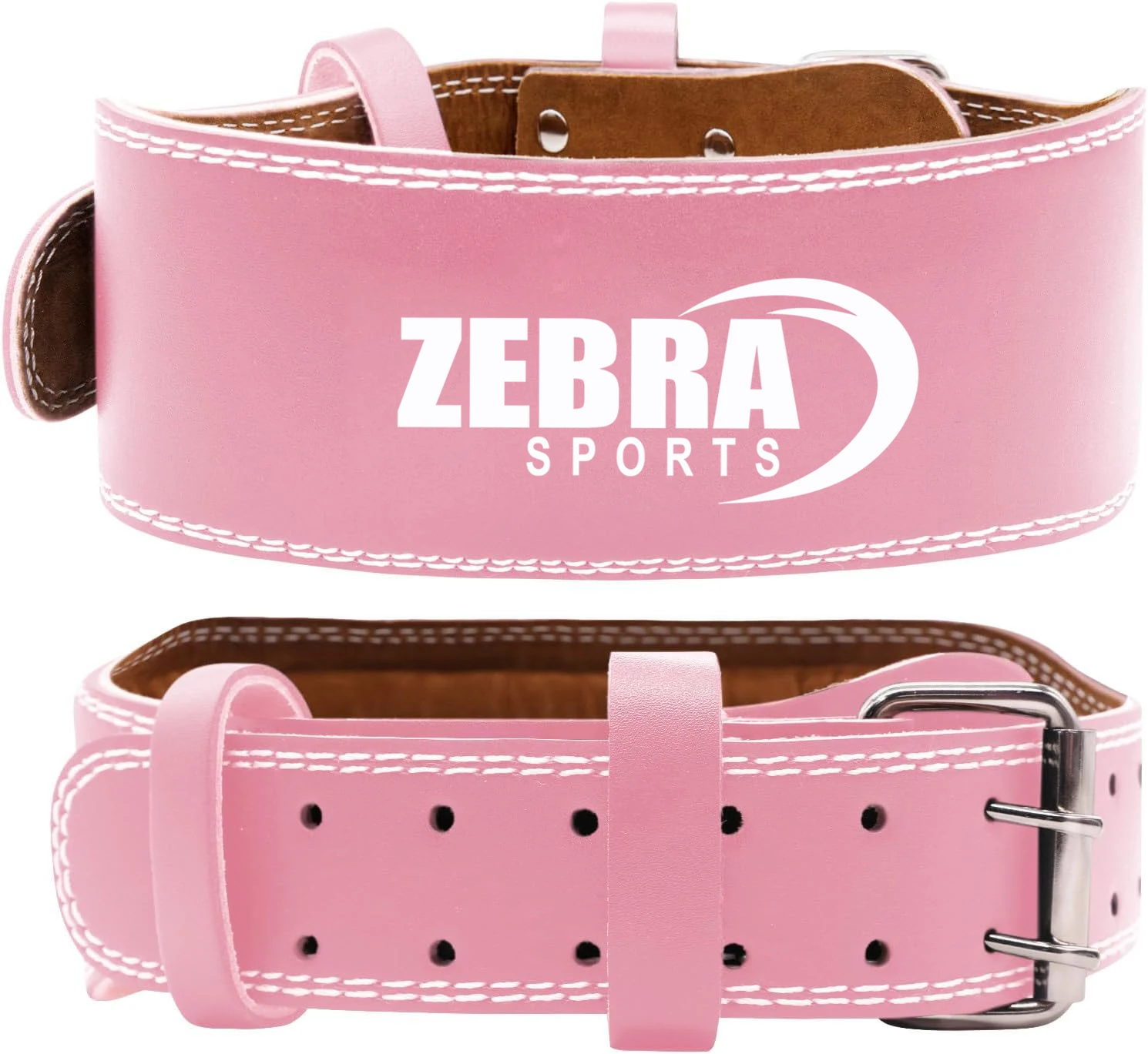 Custom Made Gym Fitness Metal Buckle Power Lifting Professional Belt Cheap Training Leather Durable Weightlifting Power Belt