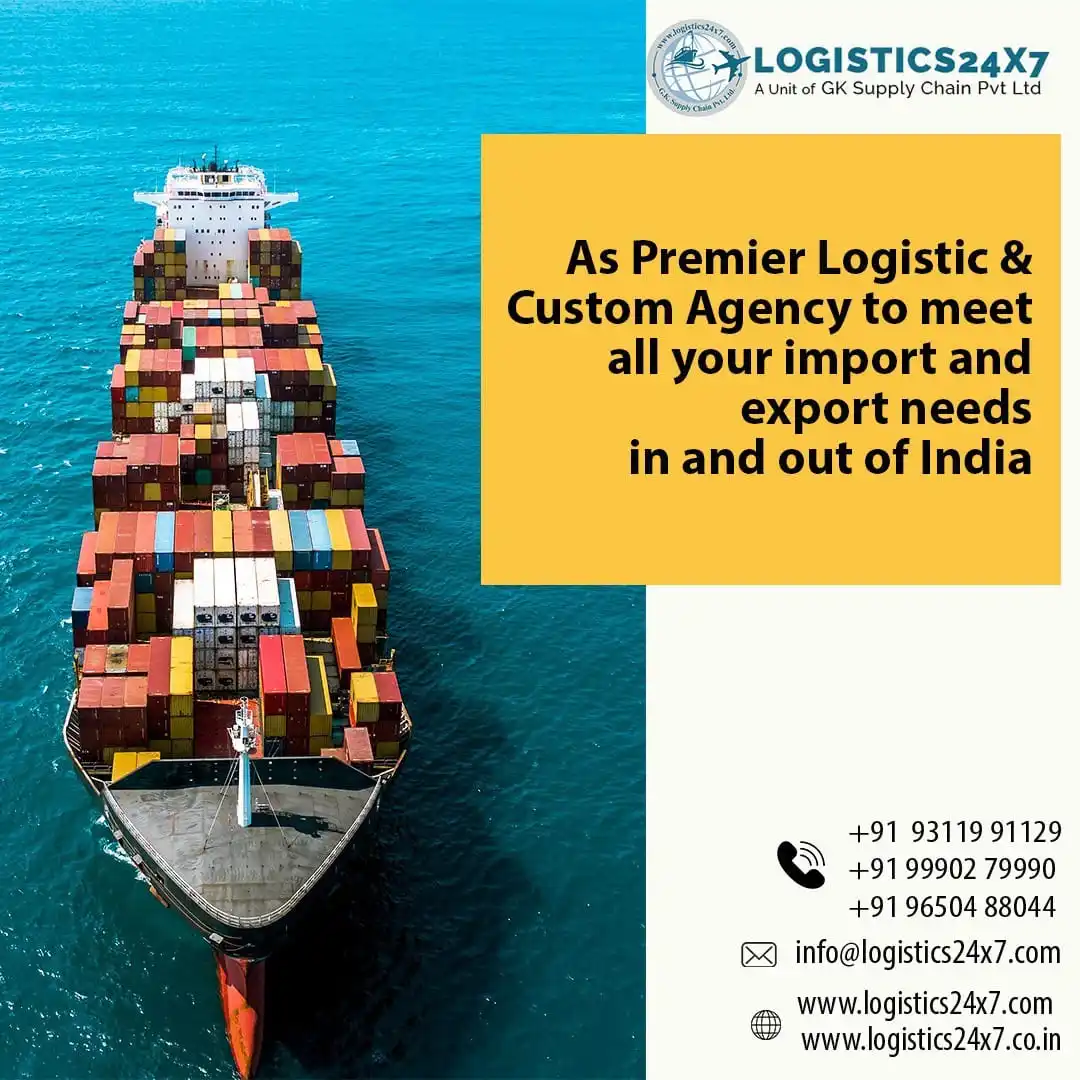 Sea Shipments Export from India to China/Custom House Agents For Sea/Logistic Services For FMCG Company