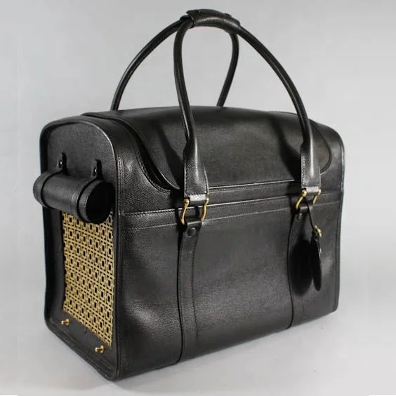 Best Quality leather pet travel bag pet carrier in various color options