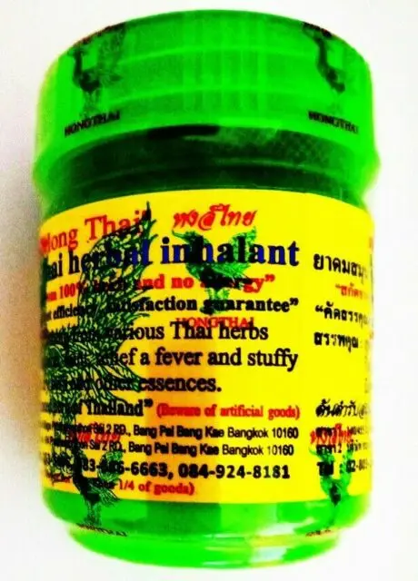 HONG THAI Traditional Herbal Aroma Nasal inhaler natural Thailand