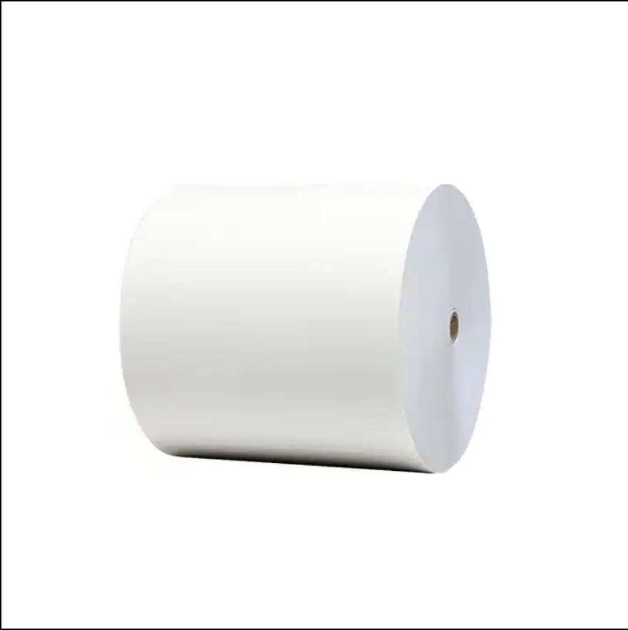 Kindeal Cardboard cup roll paper cup manufacturing pe/pla coated white kraft rolls 150 to 350 GSm Paper cup material