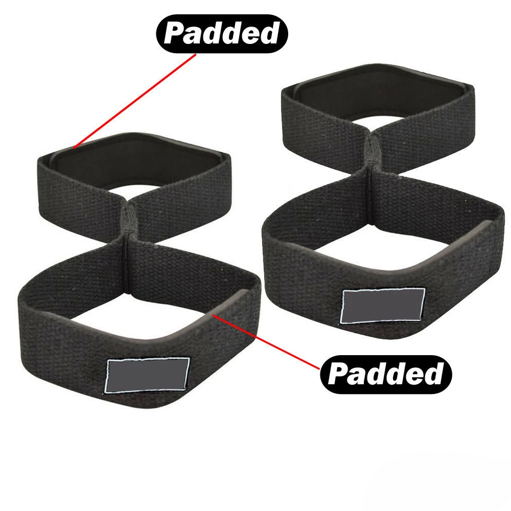 Best Quality Figure 8 Lifting Straps for Dead Lift & Power Lifting Cross Training Figure 8 Strap In Wholesale Price