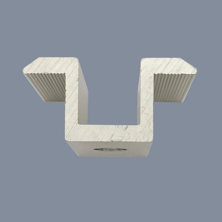 solar panel clamp solar accessories solar applications aluminum solar rack clamp PV structure installation clamp