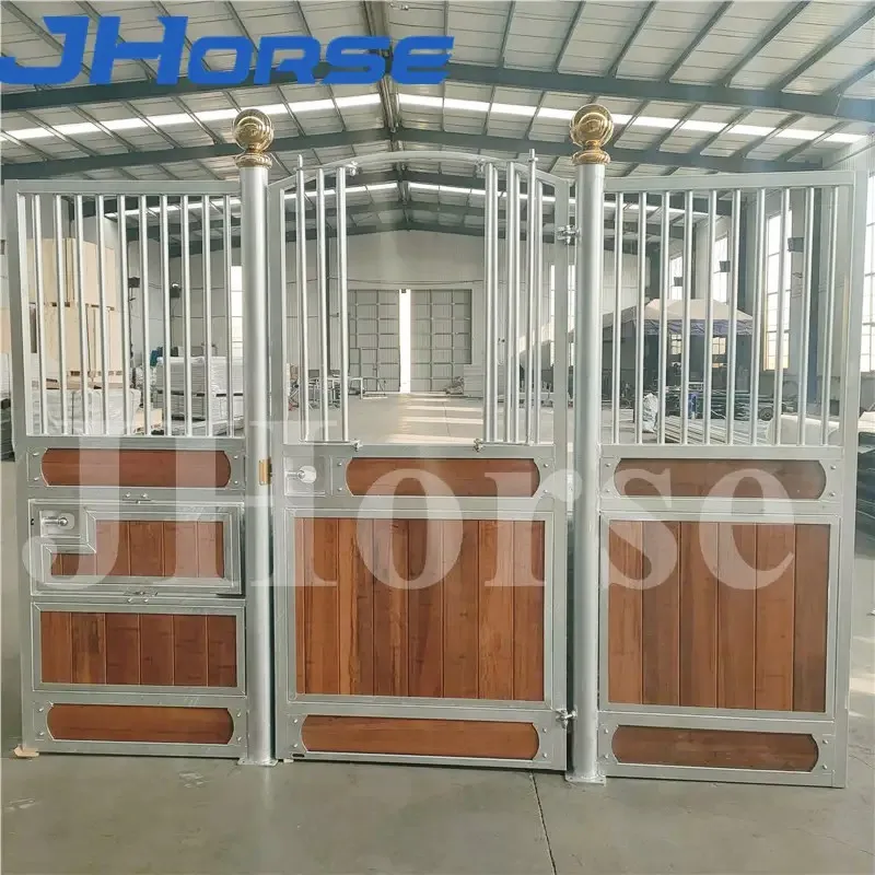 China Customized Front Panels Equestrian Luxury 3D Designs Horse Internal Stables
