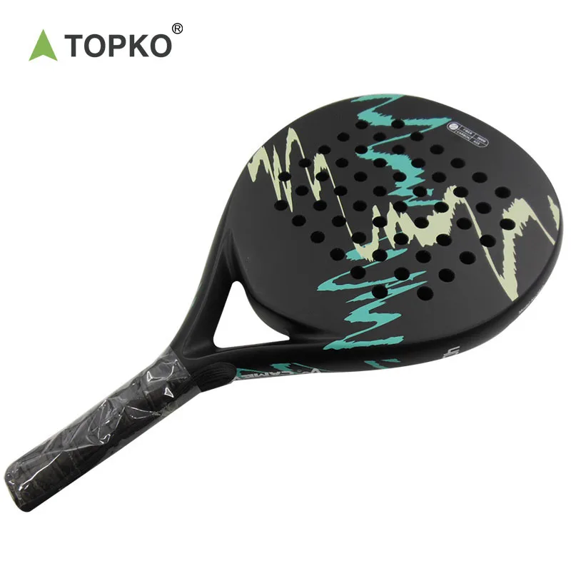 TOPKO Paddle Racket Padel Tennis Racket/Shovel/Bat High Quality for Match Training beach racket