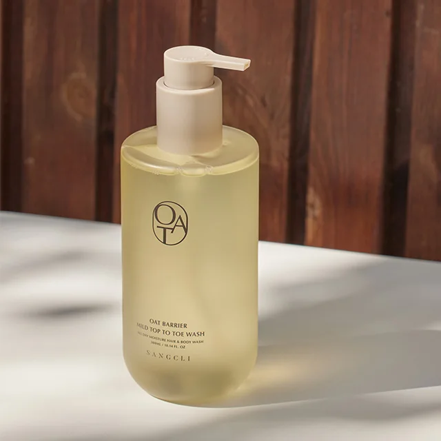 SANGCLI OAT BARRIER MILD TOP TO TOE WASH 300 ml New Arrival Hot Selling Korean Skincare Skin care Wash Shampoo Wholesale