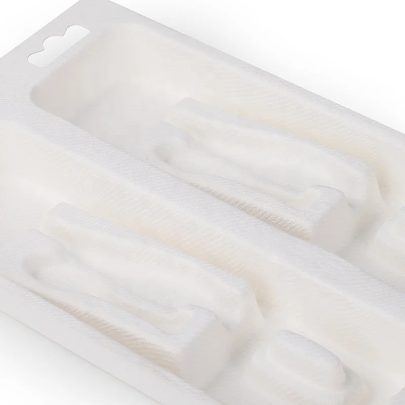 Biodegradable bagasse Pulp Molded Electrical packaging Paper Packaging pulp moulded Tray sustainable packaging brands