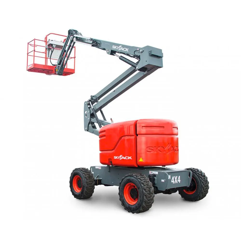 Cheap lifter machine hydraulic mobile human traction scissor lift cherry picker  lifting Machine  instock