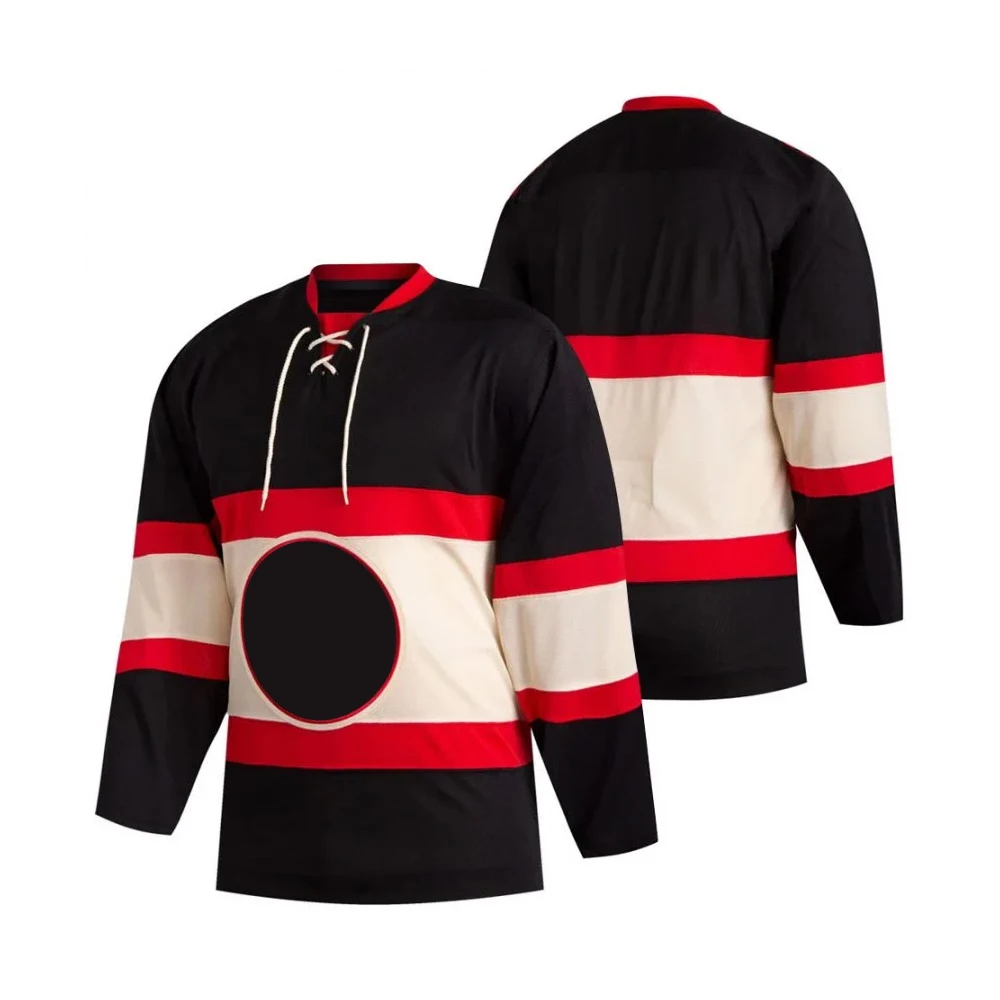 Latest Design Outdoor Sports Training Activewear Ice Hockey Jersey / Latest Customized Designs Factory Prices Ice Hockey Jersey
