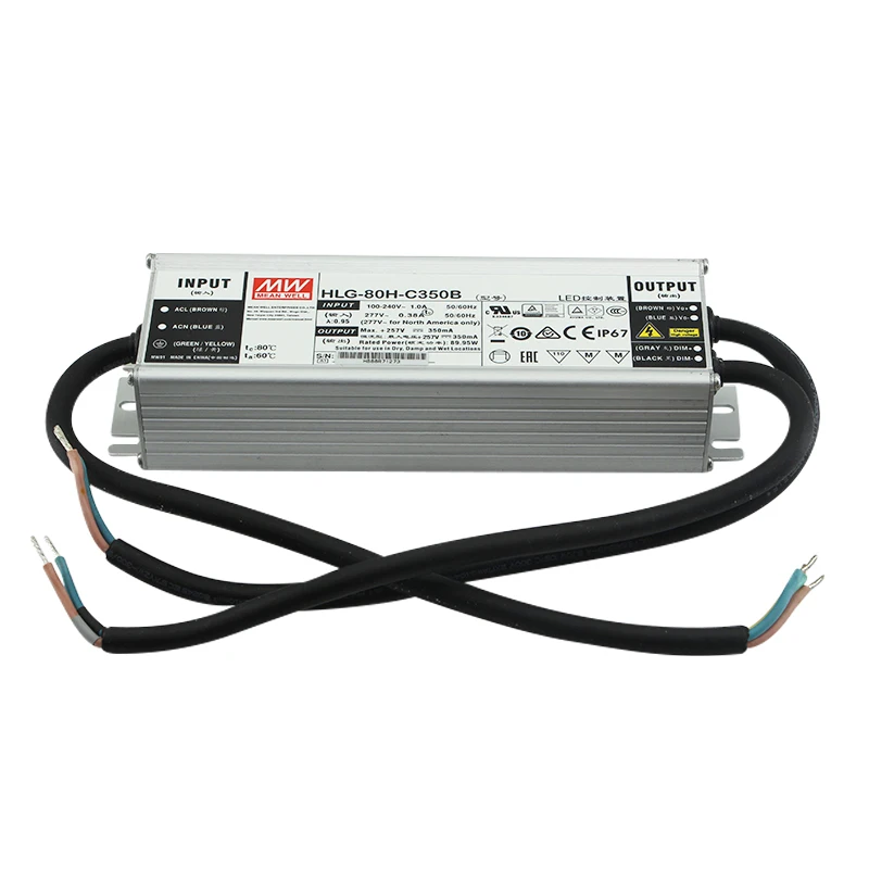 Mean Well ELG-100-C1050 Constant Current Dimmable 1050Ma Led Driver Led Driver 100W Dali Dimmable Led Driver
