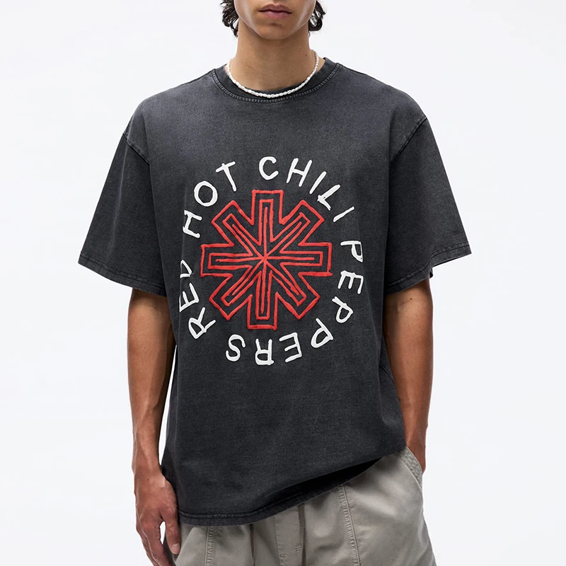 Reasonable Price Use For Outdoor Custom Style Men T-Shirt OEM Service Design T-Shirt Low MOQ