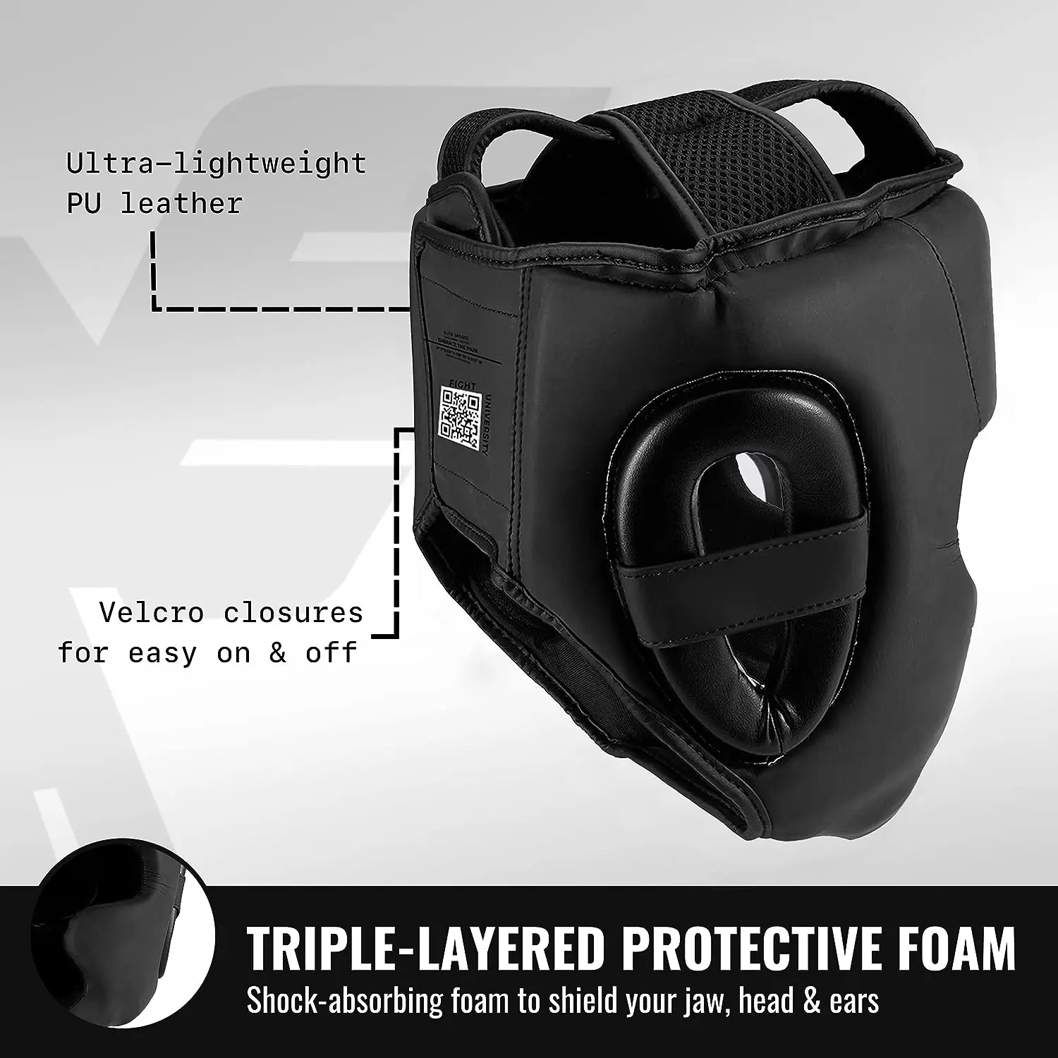 Protector Headgear Boxing MMA Fighting Head Guard Sparring Helmet