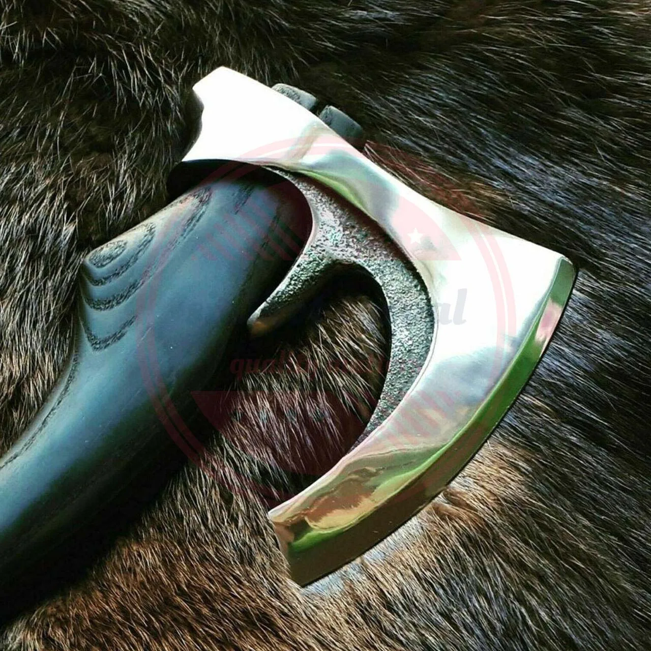 CUSTOMMADE CARBON STEEL HEAD HATCHET TOMAHAWK HUNTING TACTICAL VIKING AXES hand forge axe