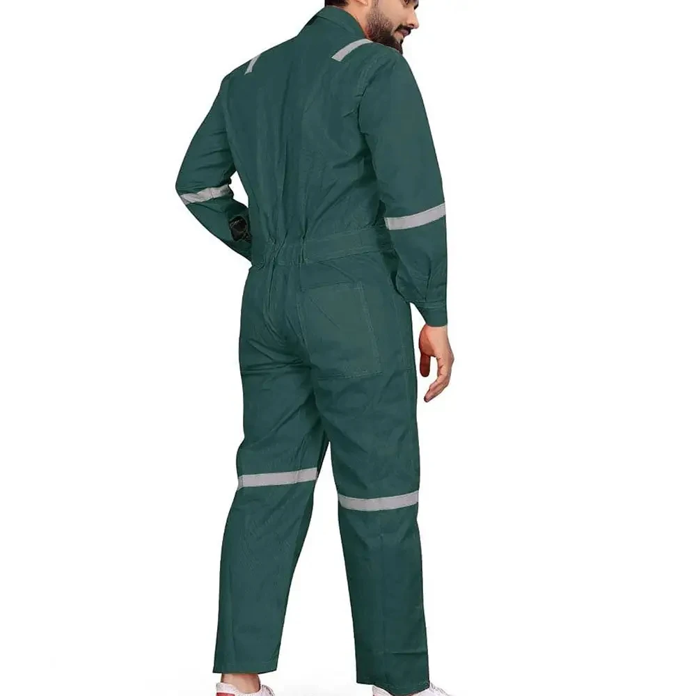 Farmer winter work jumper overall suites acid resistant auto mechanic builder embroidery men suit work clothes set for men
