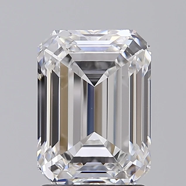 2.01 Carat Diamond Emerald  White D Color VVS1 Clarity Customize Loose Diamond Jewelry Making High Quality Lab Grown Diamond
