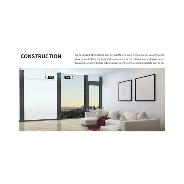 [OCCS] - SMART GLASS PDLCD polymer dispersed liquid crystal display made in Korea smart film premium KOTRA