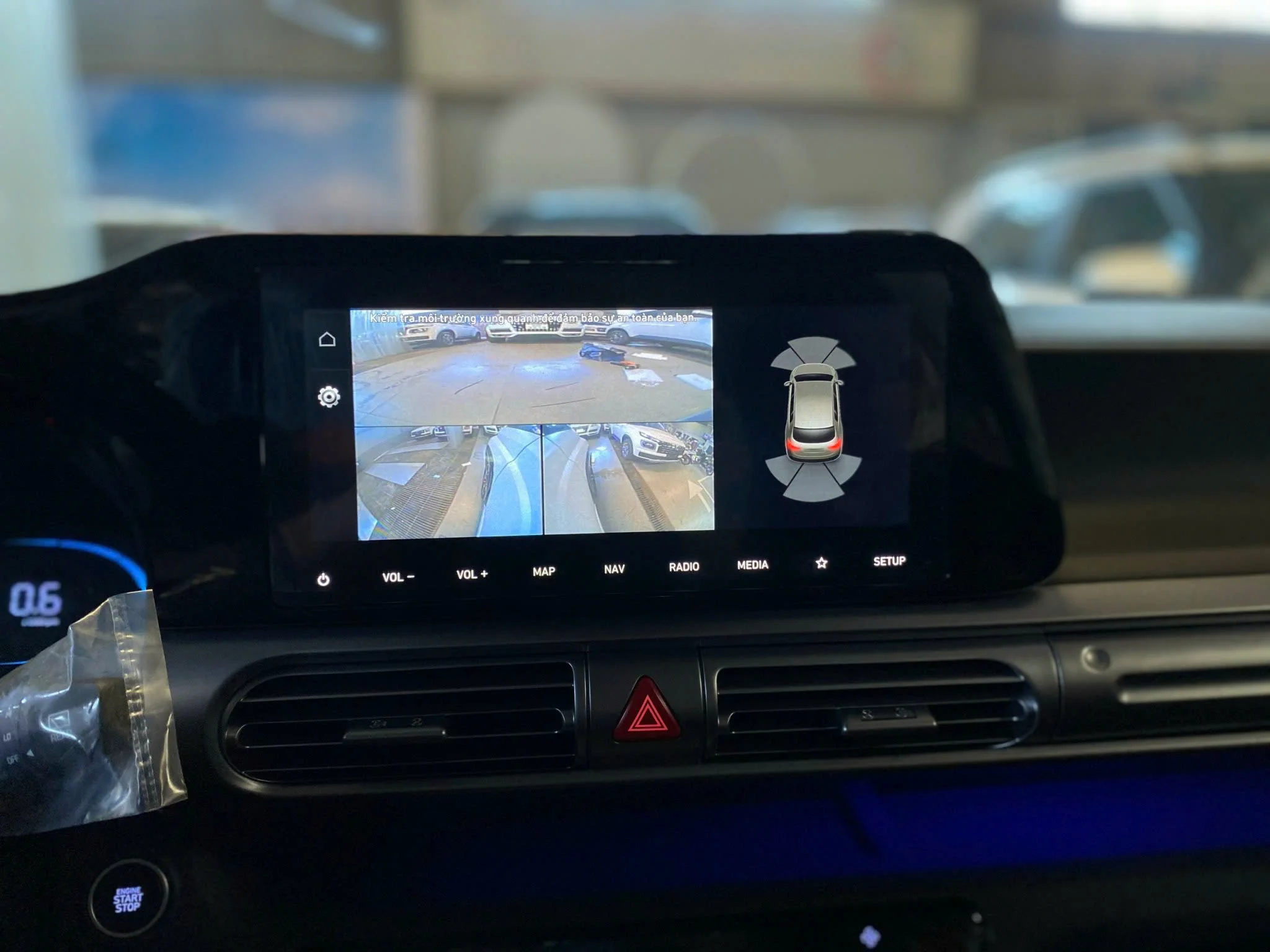 Cheap price three-eye car camera Oritek BZ3 intergrated for all vehicle models exclusive technology from ICAR VIETNAM