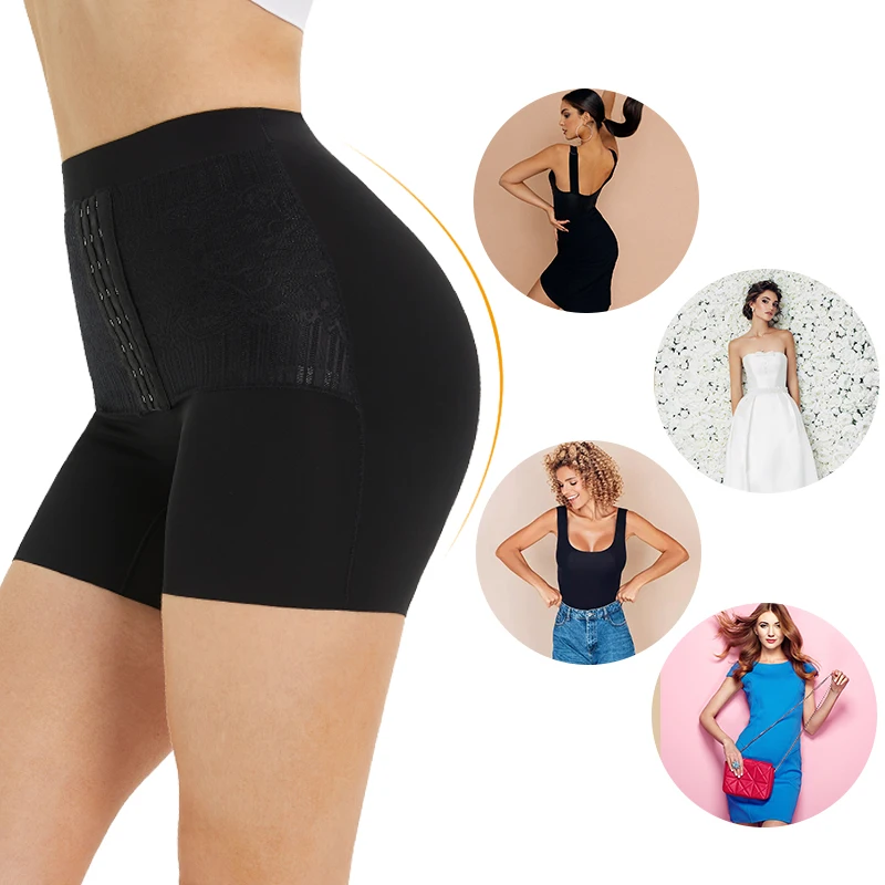Customized Traceless Body Shaper Shorts Seamless Panties High Waist Shapewear Tummy Control Brief Seamless Waist Trainer Shorts