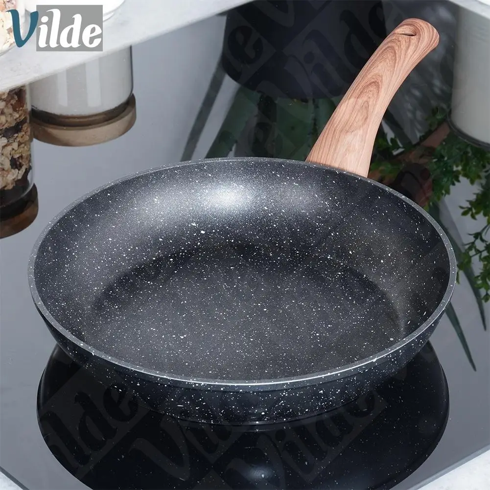 Frying Pan Granite BLACK&WOOD 24 cm