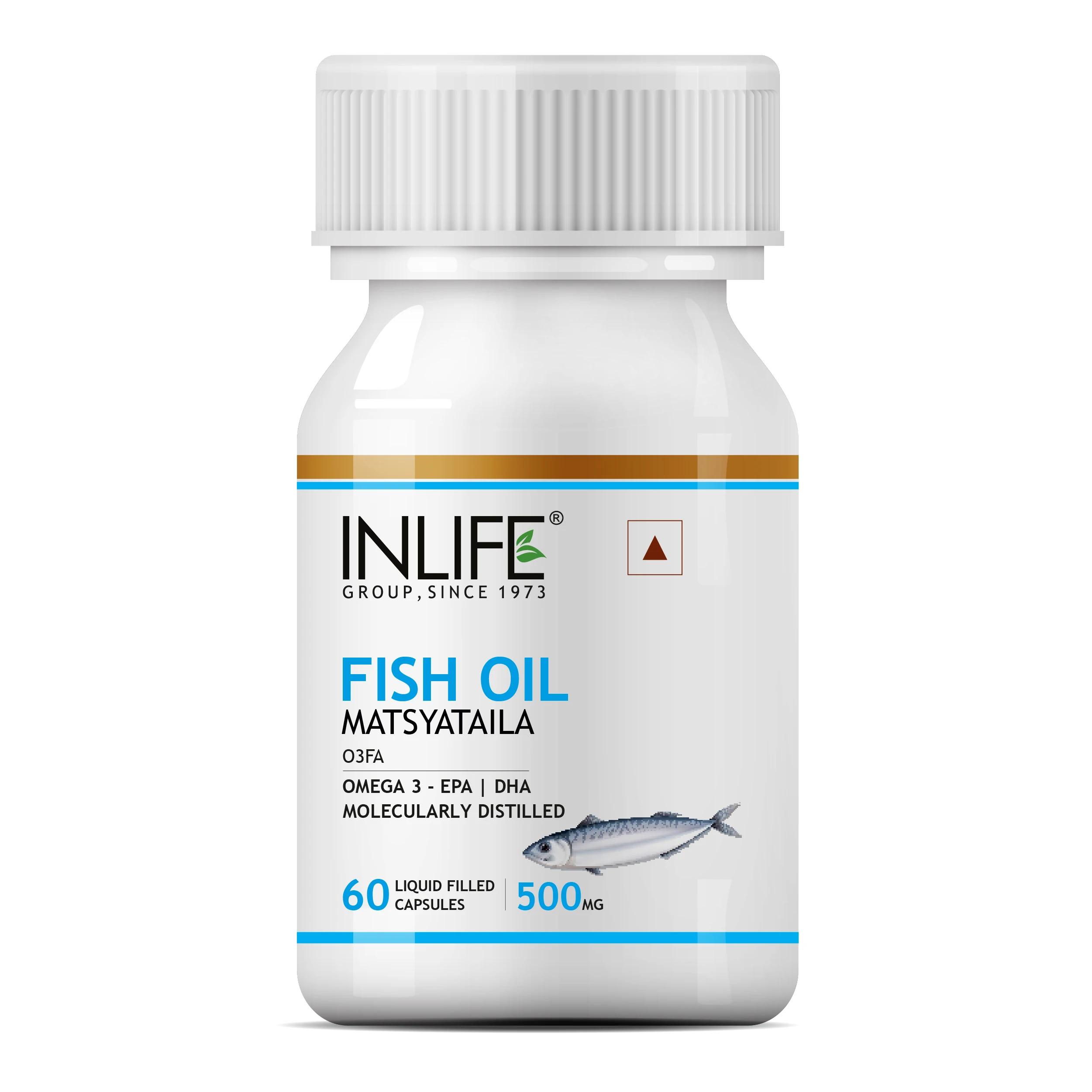 Buy Premium Quality Omega 3 Fish Oil 60 Non Vegetarian Liquid Filled Capsules for Heart, Brain and Joint Health