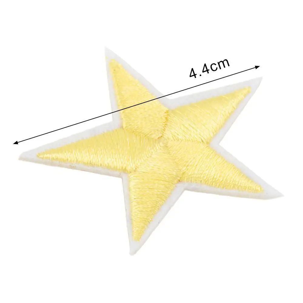 Clothes DIY Badge Embroidery Star Applique Clothing Sew Iron on Patches Iron On Letters for Clothing Embroidery Patches