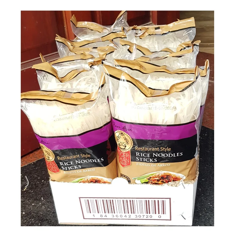 Vietnam Dried Rice Stick Noodle 5mm and Rice Vermicelli 0.8mm Whole Part for Restaurants