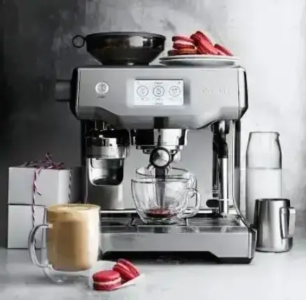 Top Sales Quality BrevilleS BES880BSS Touch Espressso Machine Brushed Stainless Steel