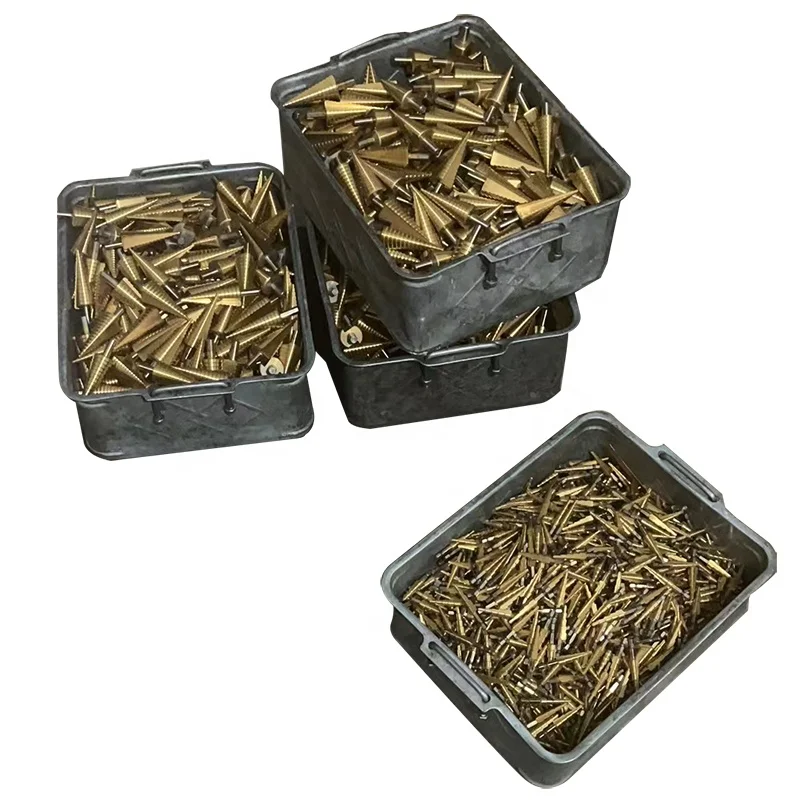 3Pcs High Quality HSS Step Drill Bit Set For Metal Drilling, 4-12mm,4-20mm,4-32mm,Hex Titanium Coated,4241 High Speed Steel