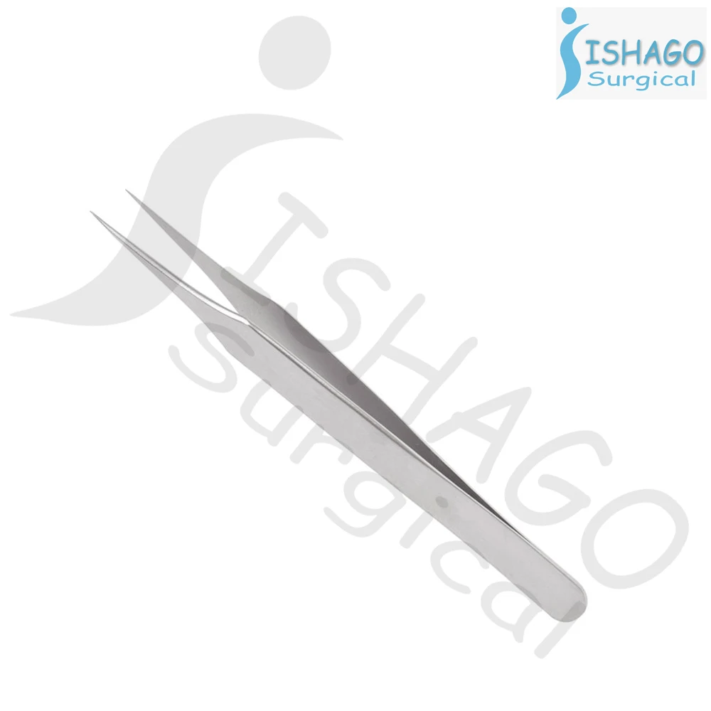 Best Quality Jewelers Forceps Professional Straight Tip Stainless Steel Material Jewelers Forceps Tweezers