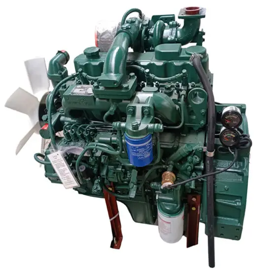 High Speed Marine Diesel Engines Boat Motor 4 Stroke Inboard Boat 4 Cylinder Diesel Engine for High Speed Fishing Boat