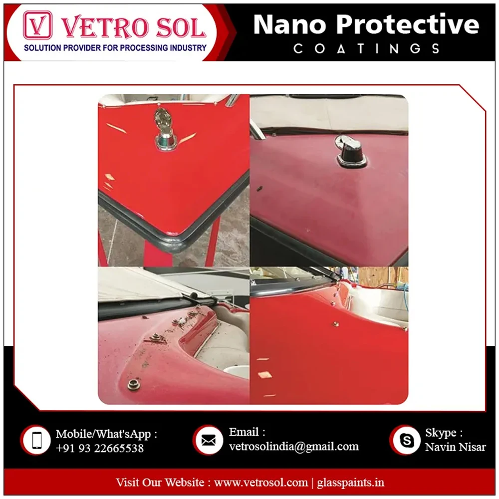 High Quality  Long Lasting Marine Ceramic White Nano Coating Paint Vetrosol Wholesale Manufacturer