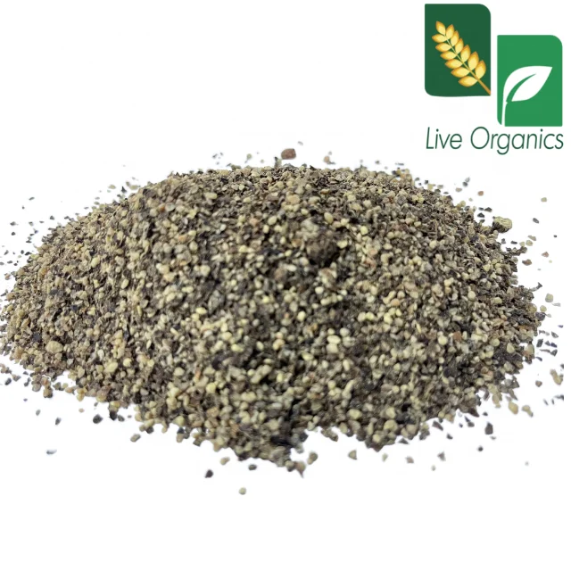 Black Pepper Whole TBC (Tea Bag Cut) 1-3 mm in size Naturally and Organically grown Black Pepper