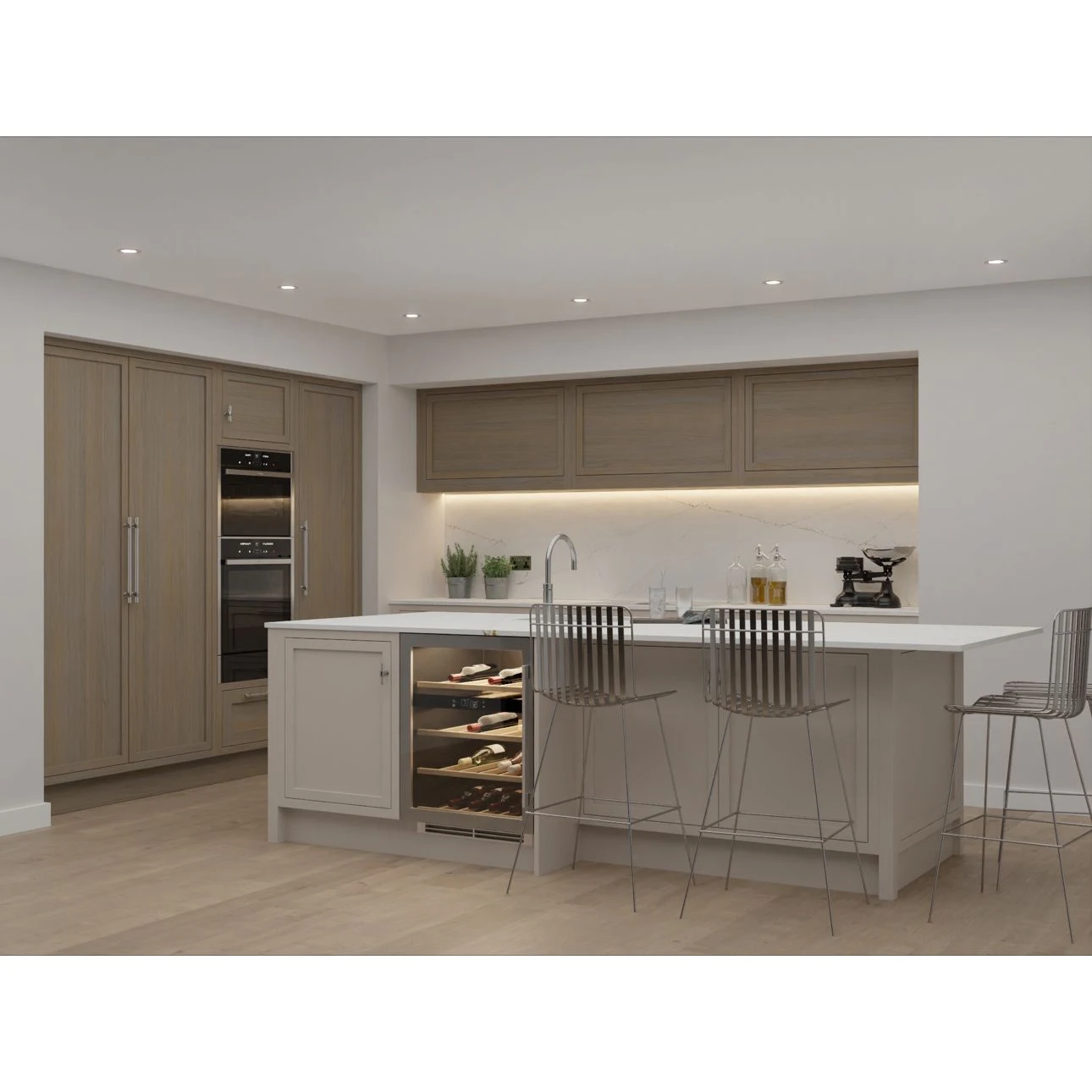 2024 new Arrival Modern kitchen design ready made cheap kitchen cabinets in china