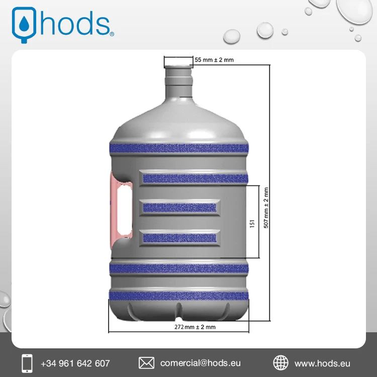 20 Liters Capacity Hot Selling Good Quality Sustainable & BPA Free Plastic 5 Gallon Drinking Water PET Bottle for Sale