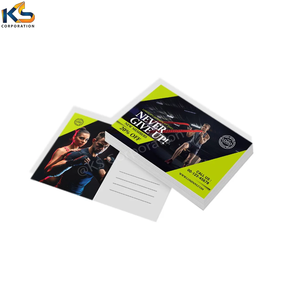 Custom Printed Post Cards for small business customized print new design post cards High Quality Business post cards