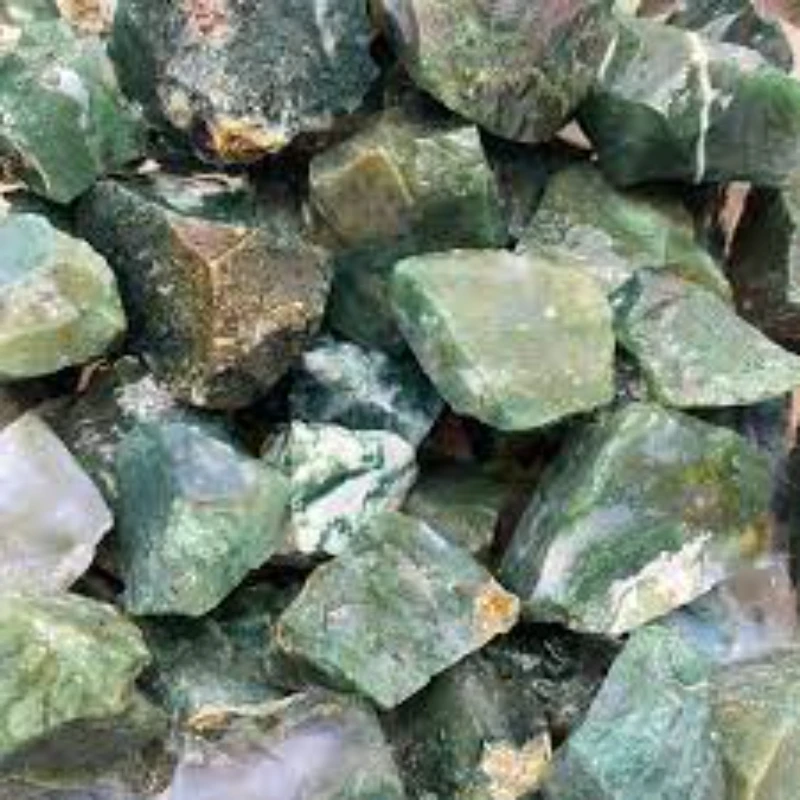 Gemstone Moss Agate Rough Stones 50-150mm | wholesale Rough Stone Chunks Quartz Rocks Minerals Crystals Meditation Reiki Chunks