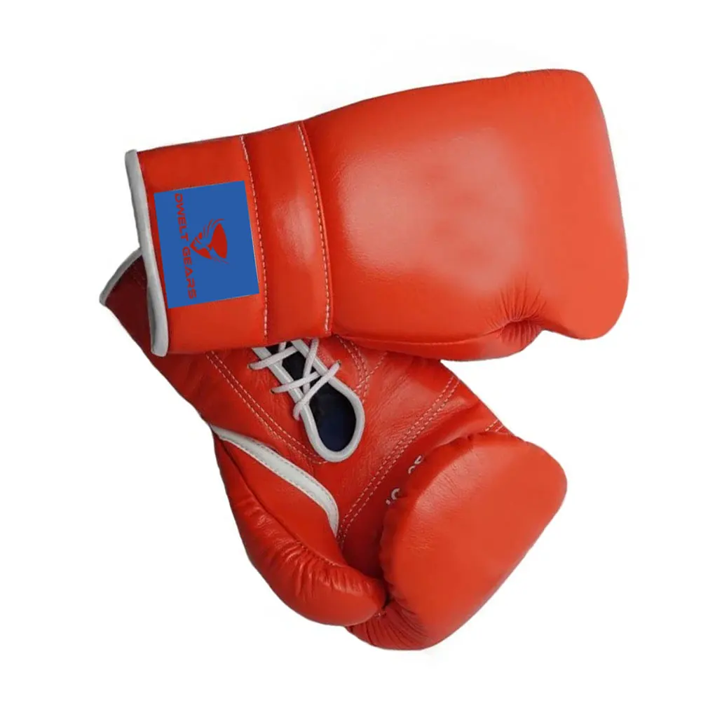 Sports Equipment Punching Boxing lace up gloves Pakistan Manufacturers Boxing lace up gloves Hot Sale Boxing lace up gloves