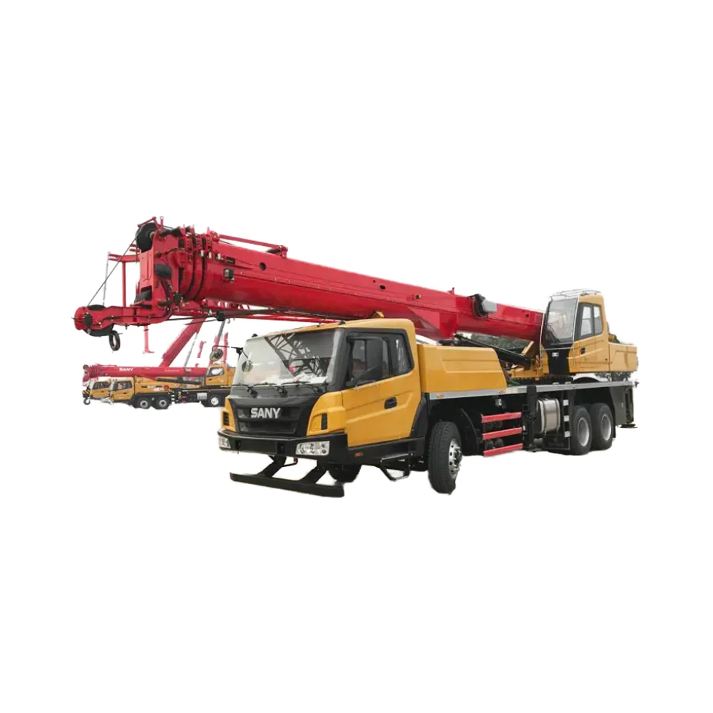 High Quality Used SANY STC160 16 Ton Truck Crane at Low Price Featuring Essential Components Engine Pump Motor Bearing Gearbox