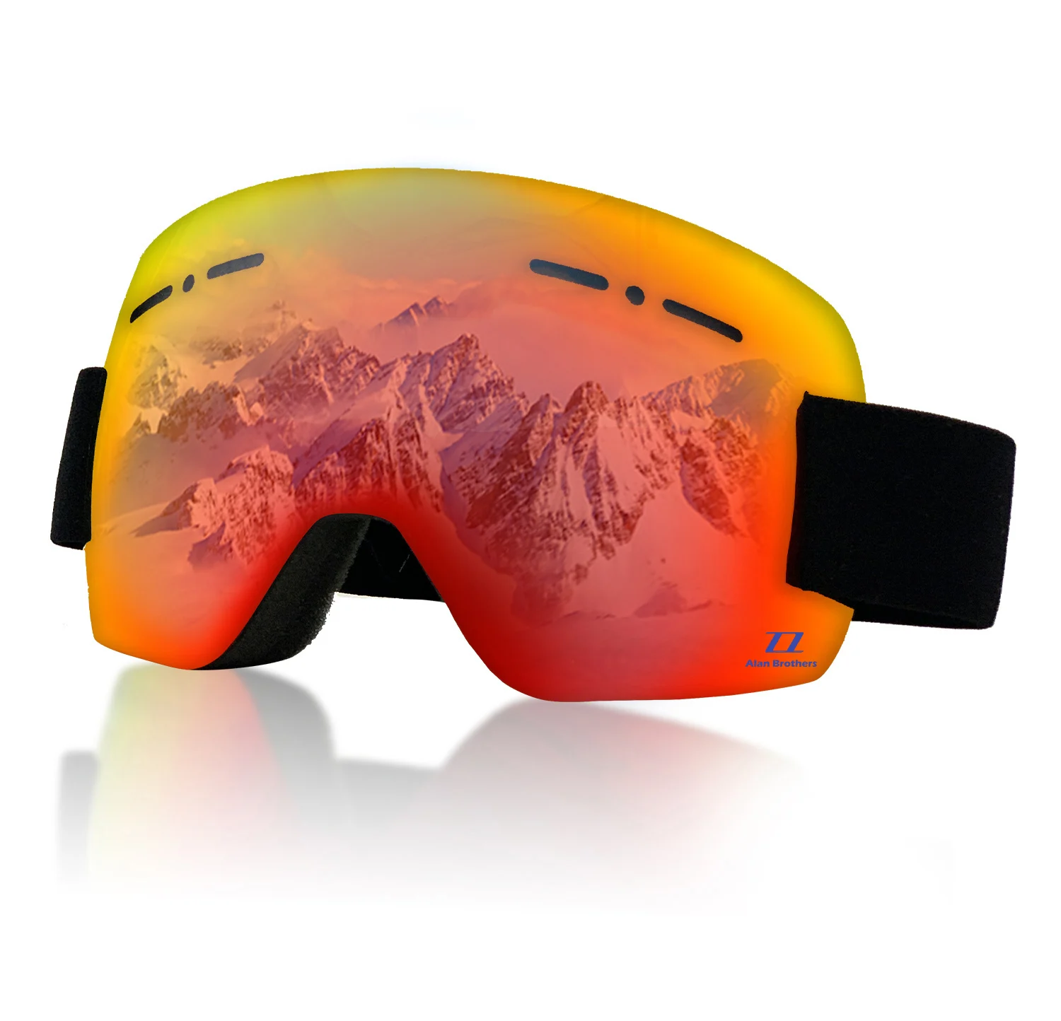 Frameless revo lens Ski Goggles
