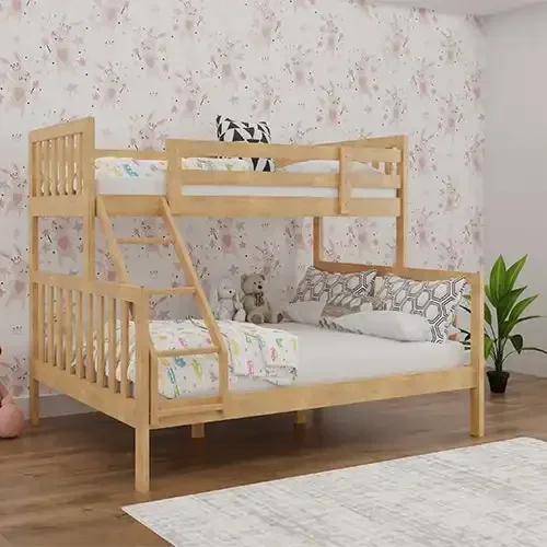 Малазийская коллекция деревянная модульная двухъярусная кровать