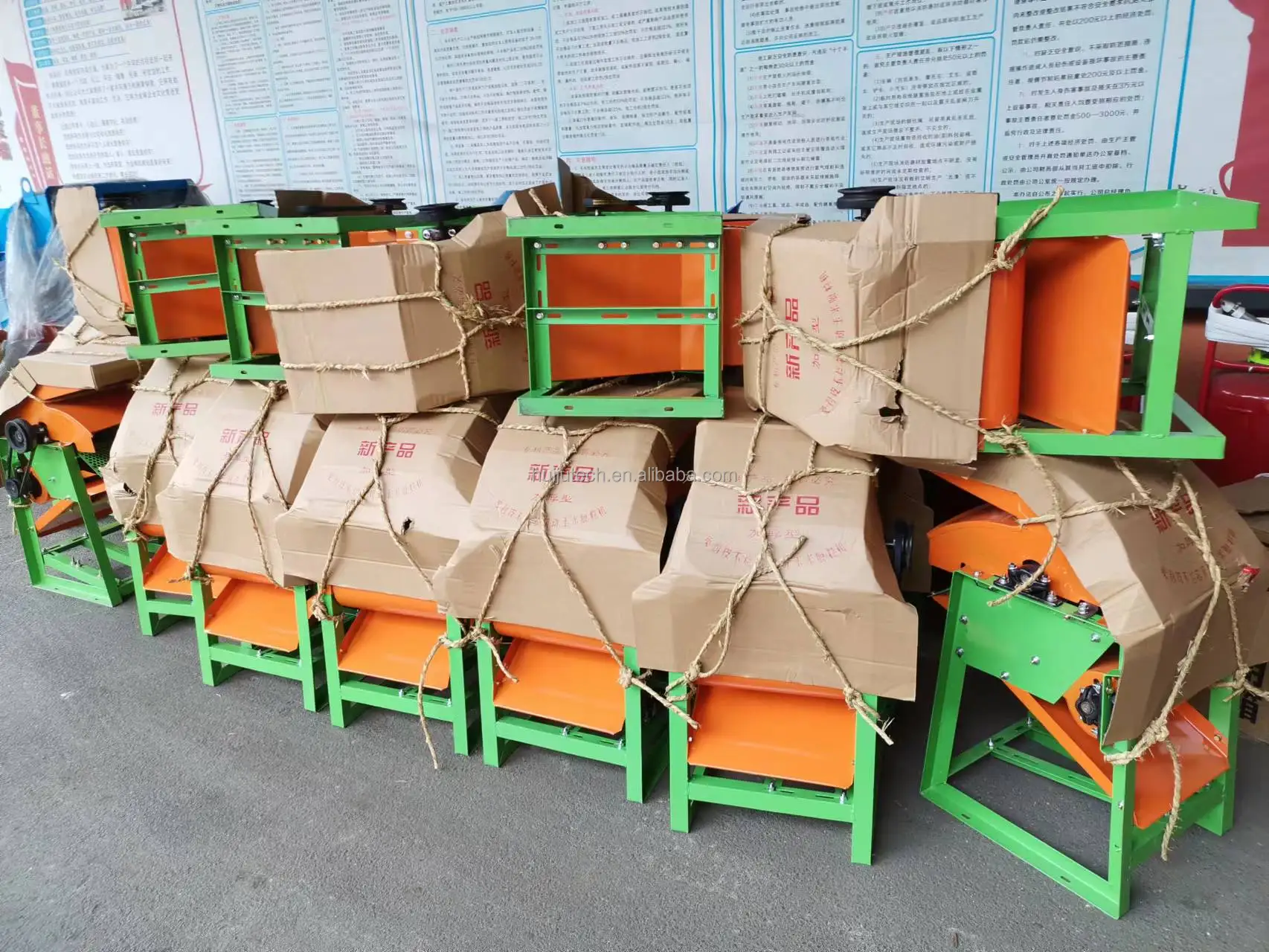 500-1000KG/H  Maize corn threshing machine/corn thresher