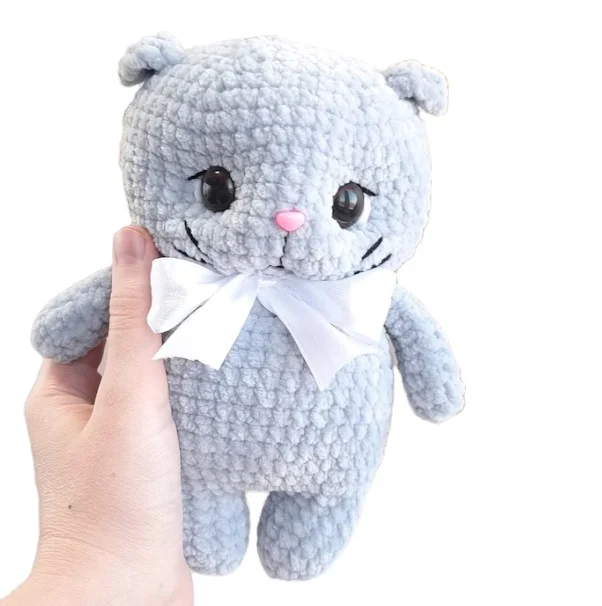 Crochet PATTERN Little kitten Plush animal toys