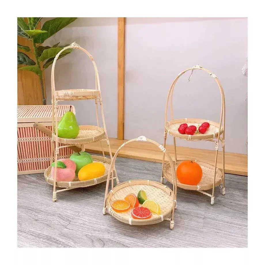 Bamboo Shelf Customize OEM Support Package Customize Removable kitchen accessories organizer Bamboo Shelf Made In Vietnam