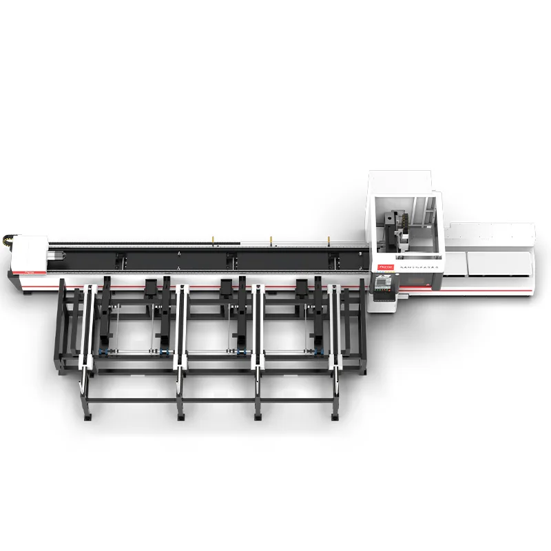 3000W 4000W 6000W 8000W Auto Feeding Tube Metal Laser Cutting Machine For Carbon Steel Tube Price