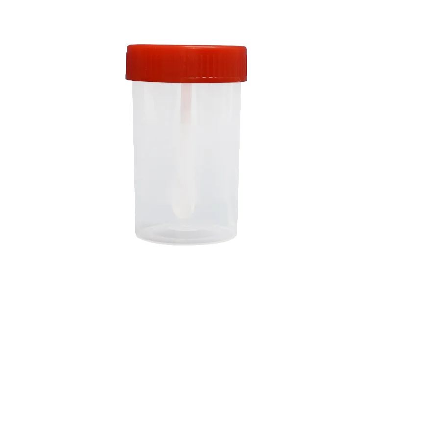 Vietnam plastic urine specimen collection with lid sterile OEM - delivery quickly - M0264
